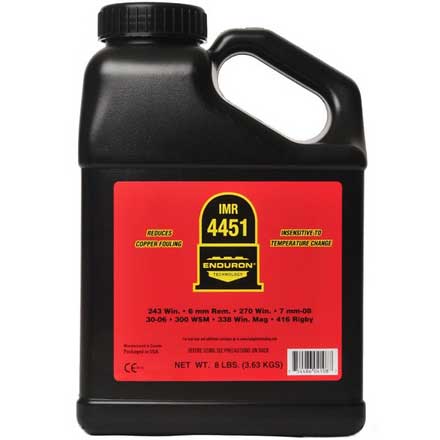 IMR 4451 Smokeless Powder (8 lb)