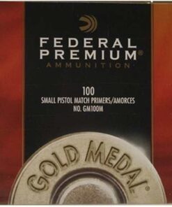 Federal Premium Gold Medal Small Pistol Match Primers #100M
