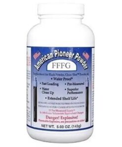 American Pioneer FFFg Black Powder Substitute 100 Grain Pre-Measured Tube 25PK