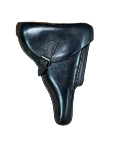 German 1938 P.08 Hardshell Luger Holster with Straps & Buckle (Original)