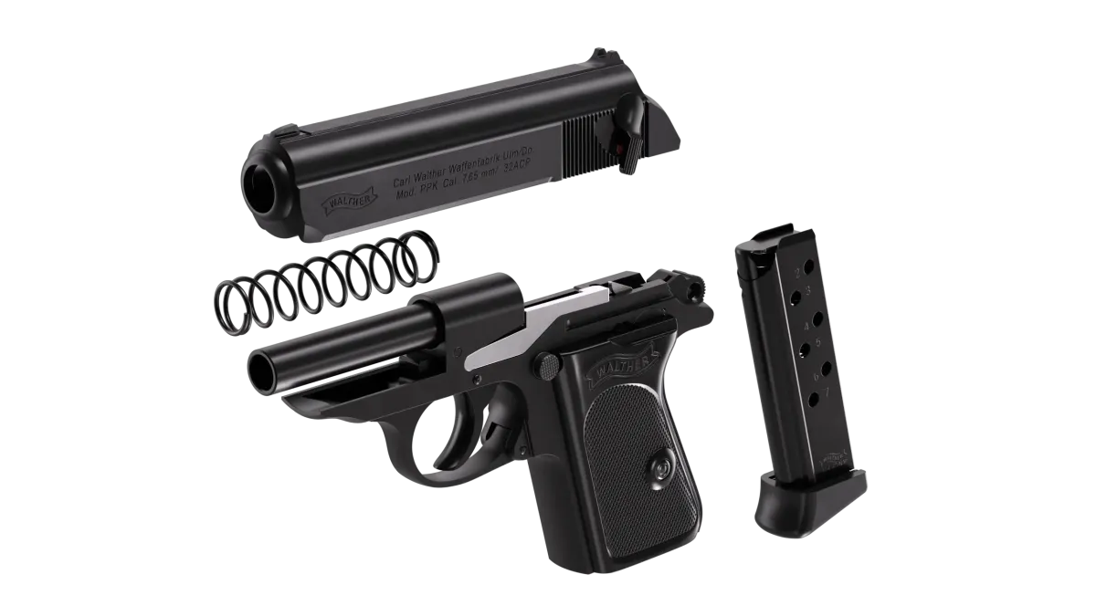 PPK 3.3" Black 7RD 32 ACP - Image 2