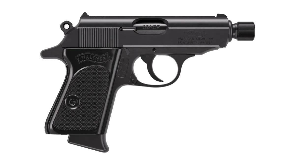 Walther PPK SD 3.3" Black 7RD 32 ACP